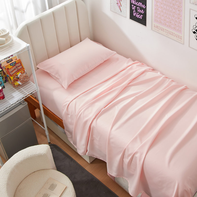 Ensemble de draps double TG, Rose paradisiaque
