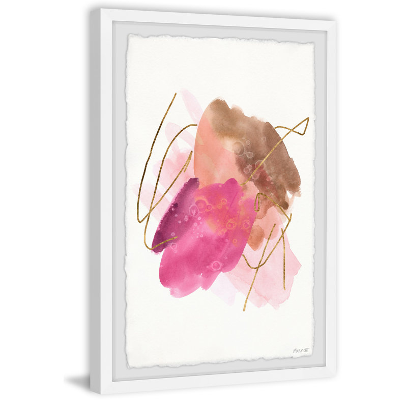 Rose Edge III by Marmont Hill - Single Picture Frame Painting, 20cm H x 30cm W