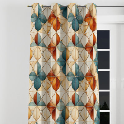 Avaleen - Bohemian Velvet Grommet Curtain - Room Darkening - 1 panel