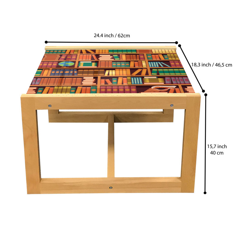 Jamaiya Sled Coffee Table, 62cm H x 46cm W x 40cm D