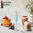 Zulay Kitchen Milk Frother with Batteries 4pcs Duracell Included - Handheld Milk Frother Wand Drink Mixer for Coffee, Latte, Cappuccino, Tea, Hot Chocolate-106845849