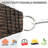 Royal Shade 20' x 20' x 28.3' Triangle Shade Sail with Hardware Kit-83865558-90796113