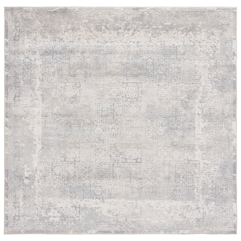 Hanna Performance Southwestern Rug, Square 6'7"
