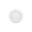 Fortessa Archie Glass, 8.5 Inch Salad Plate (Set of 4), Dusk Gray-2112200870