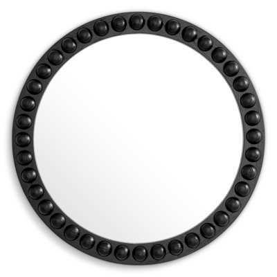 Mirror Kenton L Classic Black Finish