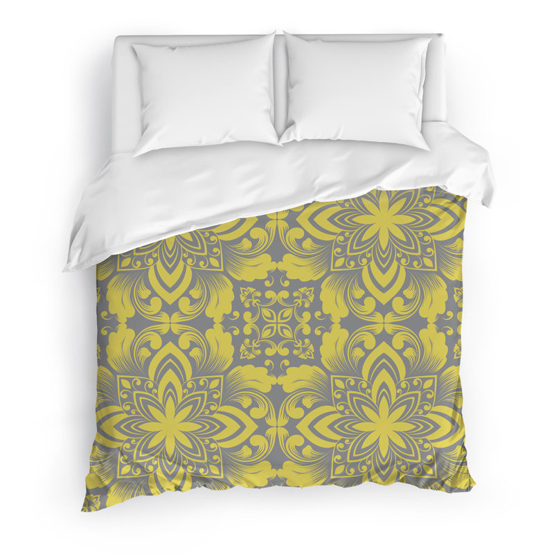 Luxury Polyester Twill Geometric Shapes Duvet Cover, Twin Duvet Cover + 1 Pillow Case