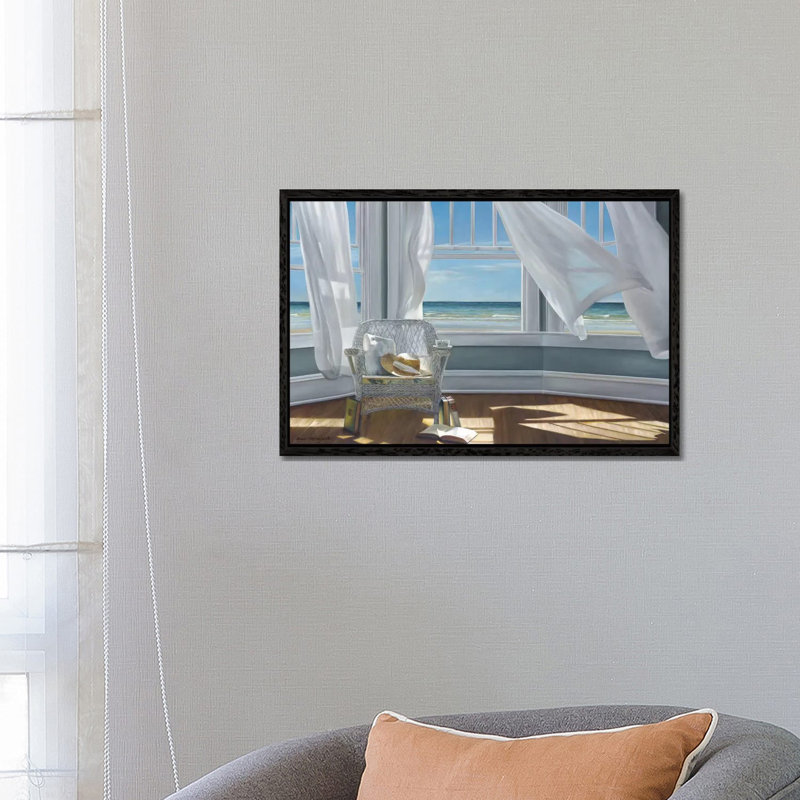 Print, Black Floater Framed, 66.04 cm H x 45.72 cm W x 4.445 cm W