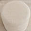 Pouf de rangement rond et capitonné Leiani Modern de 49,5 cm de large avec espace de rangement dissimulé-1059578759