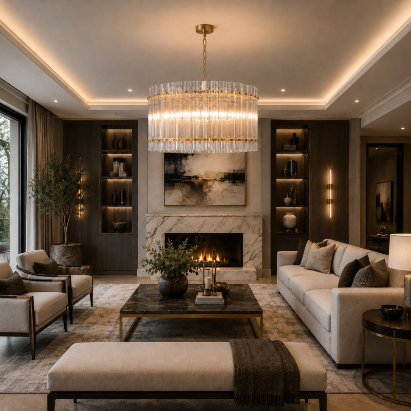 12 - Light Chandelier