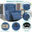 Fauteuil inclinable électrique berçant et oscillant Meetwarm-105739246