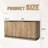 Multi-functional MDF Sideboard for TV and Tableware Storage