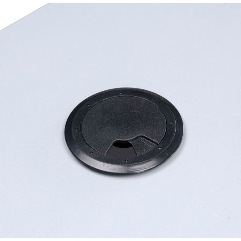 Metal Base Desk Shell, Grey