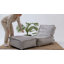 Dolce Outdoor Lounger Chair and Footstool Bean Bag-1479572166