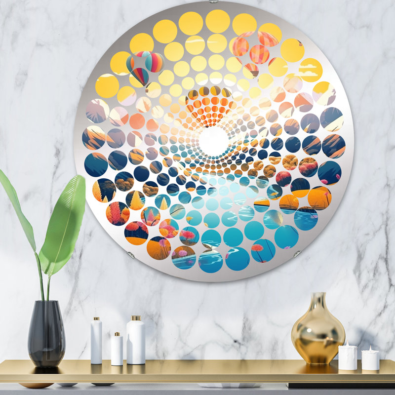 Eliades Circle Mirror, 31.4" x 31.4"