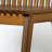 Folding Slatted Backrest Solid Wood Bench-623479525