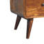 Dolmen Solid Wood 5 - Drawer Standard Accent Chest