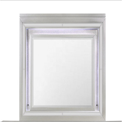 Miroir croisé avec DEL