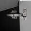 Meuble-lavabo 32 po, fixation murale, mécanisme de fermeture en douceur, impression moderne, meuble-lavabo blanc et noir 32 po, choix, +