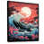 Black Floater Framed