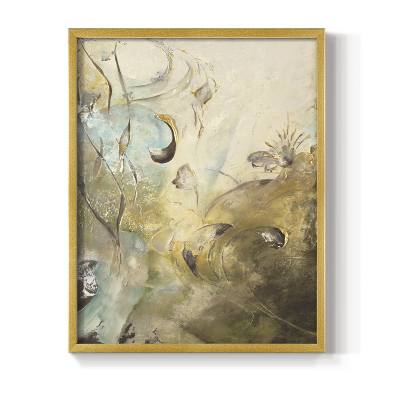 «Enchanted Garden II», reproduction encadrée - bois massif, H 20 po x l 16 po