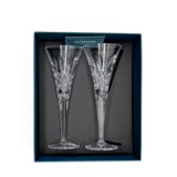Waterford 1058532 Lismore Toasting Flute, 5.5floz, Set of 2, Clear Color