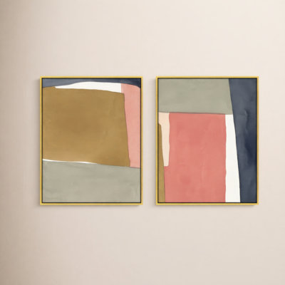Natual Pink Set Of 2 by Julia Balfour