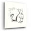 «Line Squirrel» par Chris Paschke - peinture sans cadre-894994225