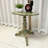 Retro Solid Wood End Table