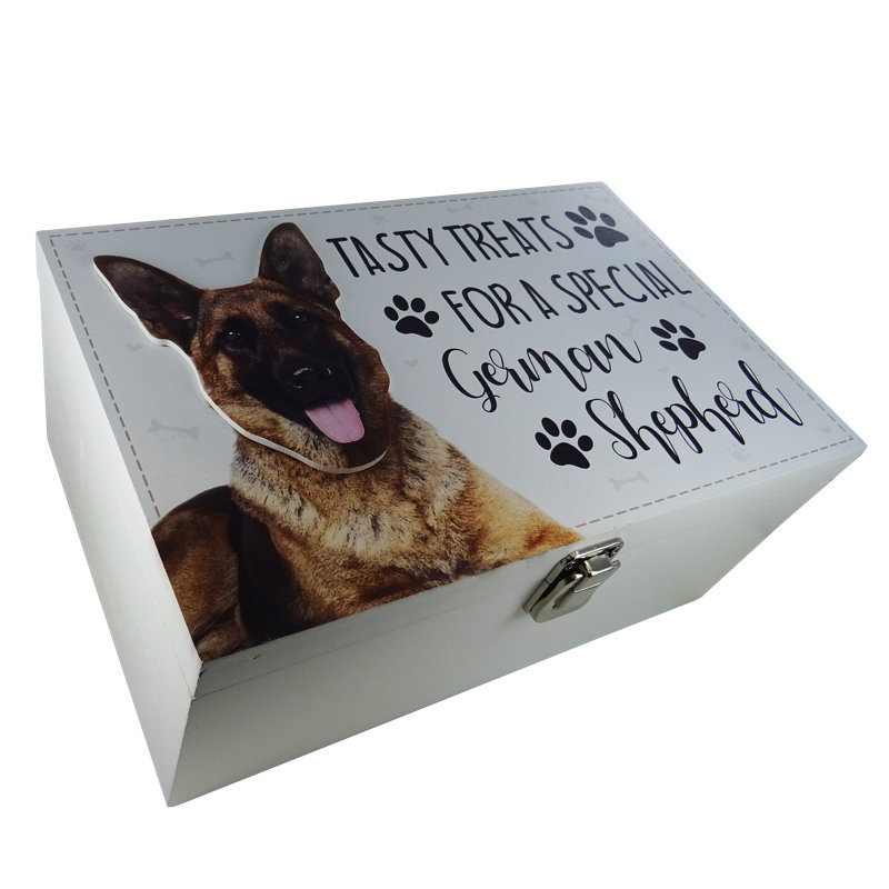 German Shepherd Dog Treat Box Donnelly Decorative Box