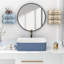  Porte-serviettes à 6 niveaux pour porte de salle de bain - Porte-serviettes mural avec tablette en métal - Porte-serviettes à rangement réglable pour serviettes roulées - Noir
