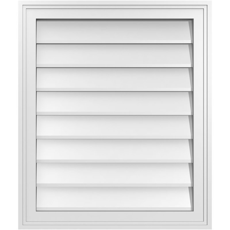 Cadre en brique, brun clair apprêté, H 26 po x l 22 po x P 1,5 po
