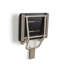 24" x 15" Black Folding Wall Mount Shower Seat Bench, ADA Compliant