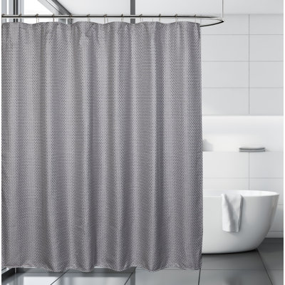 Tissu de douche gris cuertain Asisha
