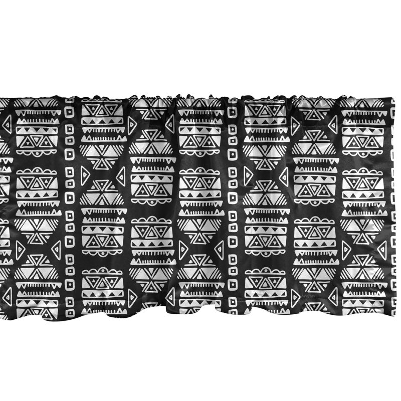 Cantonnière Ambesonne Aztec, L 54 po x L 12 po