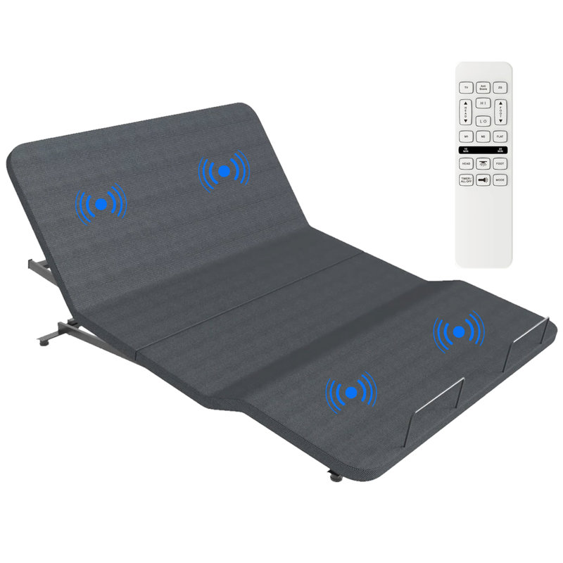 Boyd Sleep Full Body Incline Adjustable Bed Frame, Side Sleeper Zero Gravity Power Adjustable Base,  Split California King