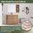 40'' Single Bathroom Vanity with Ceramic Top With Floating Storage Rack-1539948505