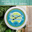 Horloge murale 15,75 po Margaritaville