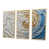 Toile naturelle avec cadre flottant