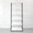 Kennyth Freestanding Walk in Wood Closet System with Metal Frame-383532059-383532060