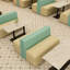 Banc de rangement Simple Casual Cafe