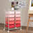 Nally 10 Drawer Storage Drawer with Locking Wheels-368105016
