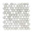 Eterna 1" x 1" Straight Edge Glass Mosaic Wall And Floor Tile-128781584