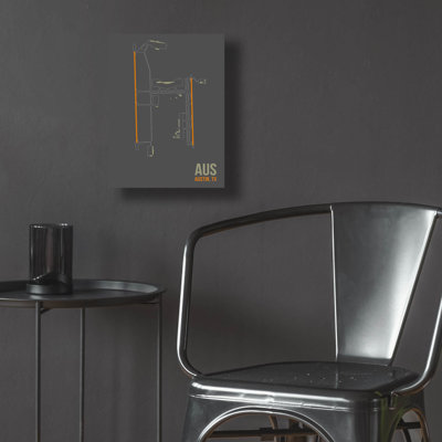 Art mural en verre acrylique, AUS