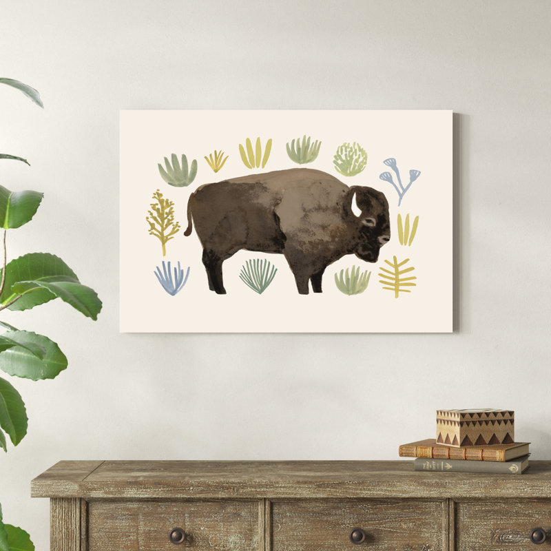 " Sagebrush Prairie I " Painting Print, 24" H x 36" W 