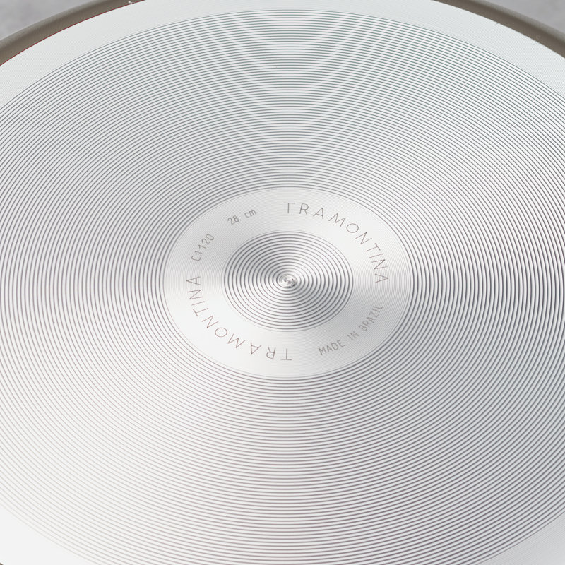 Poêle à frire antiadhésive en aluminium Sicilia, Noisette, 9.5"