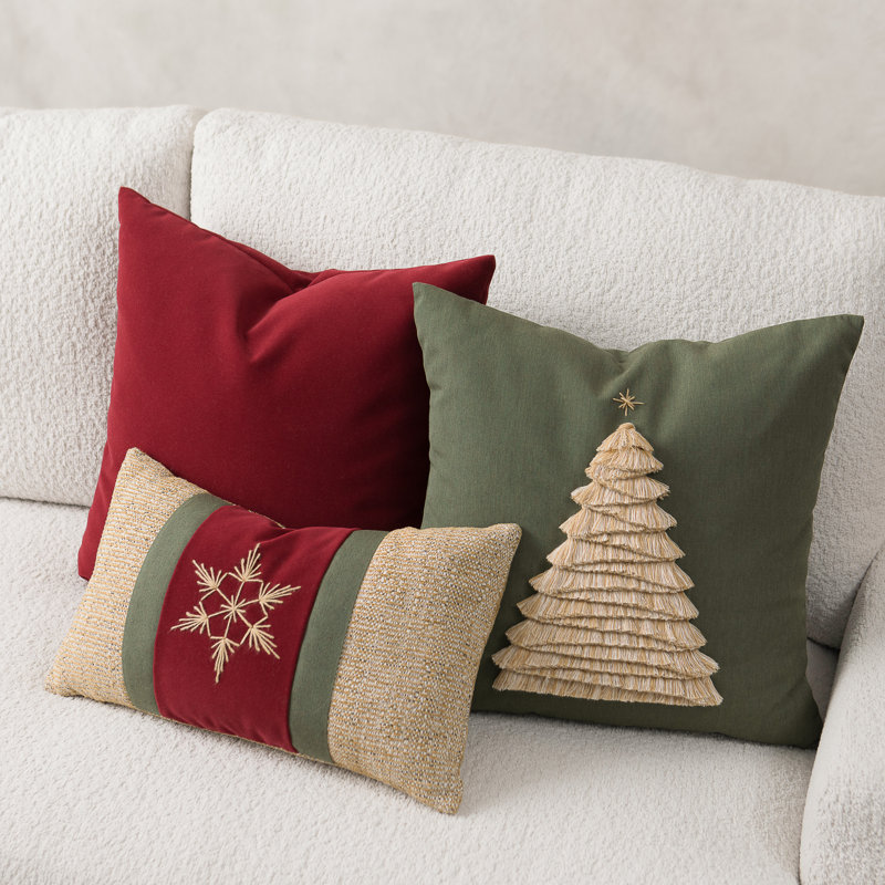 Starlight Coordinated Set of 5 Indoor & Outdoor Throw Pillows, 2 Piece Set