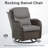Koba 6-Piece Outdoor Conversation Set – Patio Swivel Glider Chairs with Side Tables & Cushions-1217163332-1217163331