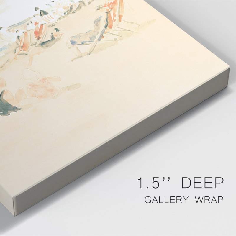 Impression nautique rétro X III, H 49 po x l 33 po, Toile tendue