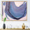 Marbre mauve luxueux, art fluide IV - œuvre d'art moderne sur toile