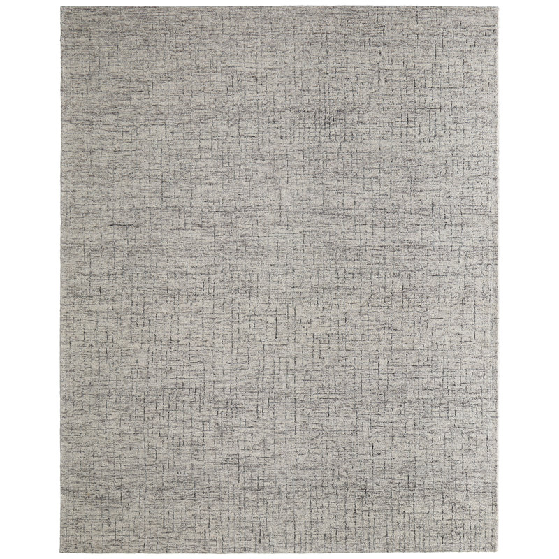 Tapis gris / taupe / beige en laine touffeté à la main Hodges, Rectangle 12 pi x 15 pi